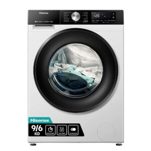 HISENSE 3S Series WD3S9043BW3 WiFi-enabled 9 kg Washer Dryer – White