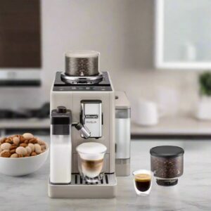DELONGHI Rivelia EXAM440.55.BG Bean to Cup Coffee Machine – Beige