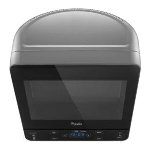 Whirlpool 16 in. 0.5 cu.ft Countertop Microwave with 10 Power Levels - Silver