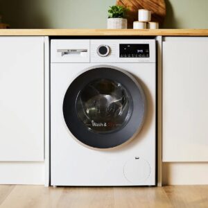 BOSCH Series 6 WNG25401GB AntiStain 10.5 kg Washer Dryer – White