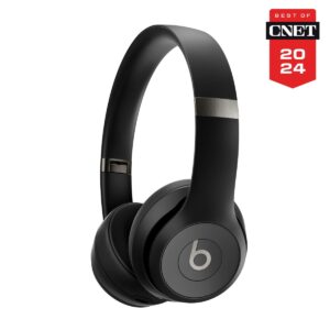 Beats Solo 4 - Wireless Bluetooth On-Ear Headphones, Apple & Android Compatible, Up to 50 Hours of Battery Life - Matte Black