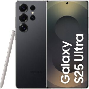 Samsung Galaxy ​S25 Ultra 5G (2025) ​512GB ​Storage​ + 12GB RAM SM-S938B ​Qualcomm Snapdragon 8 Elite SIM Free Factory Unlocked​ Android 15 Smartphone (Titanium Silver Blue)